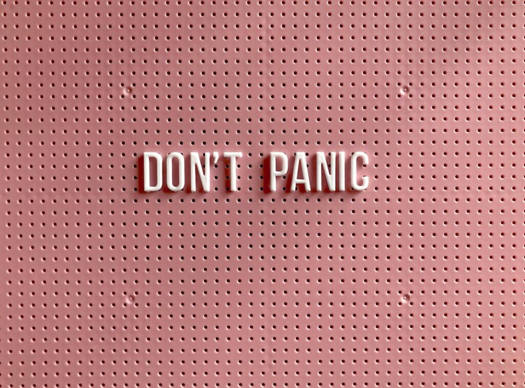 stop panic attack symptoms