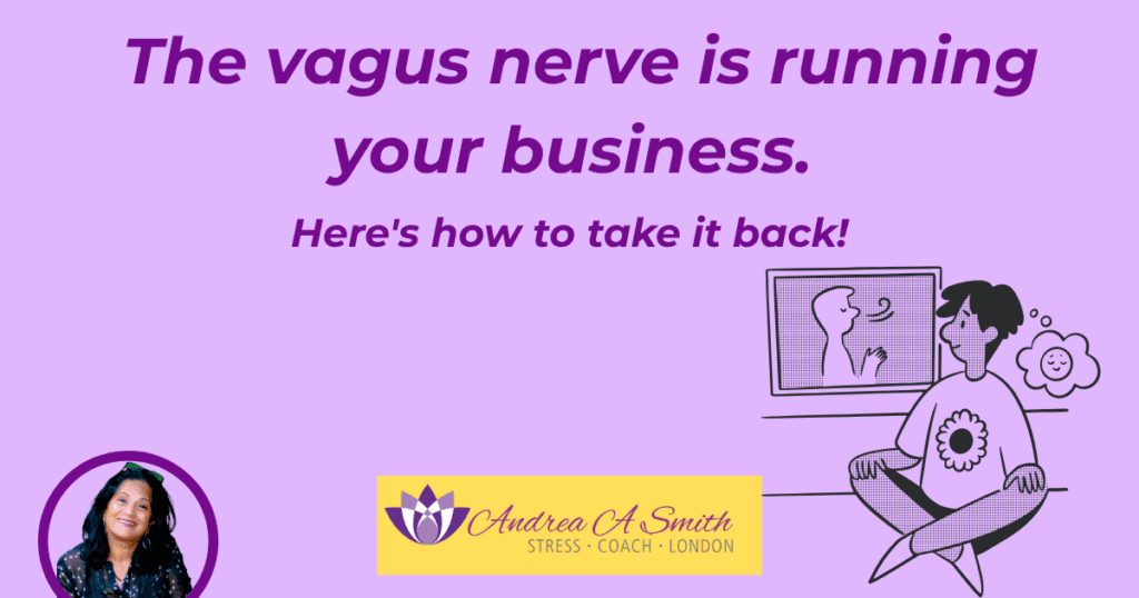 Andrea A. Smith, clinical therapist and hypnotherapist, demonstrates a vagus nerve reset for Anxiety