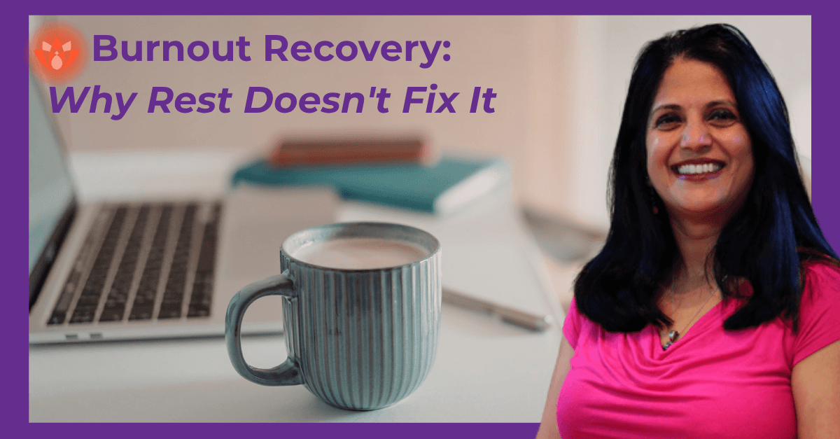 Burnout recovery — a quiet workspace representing functional freeze in female founders