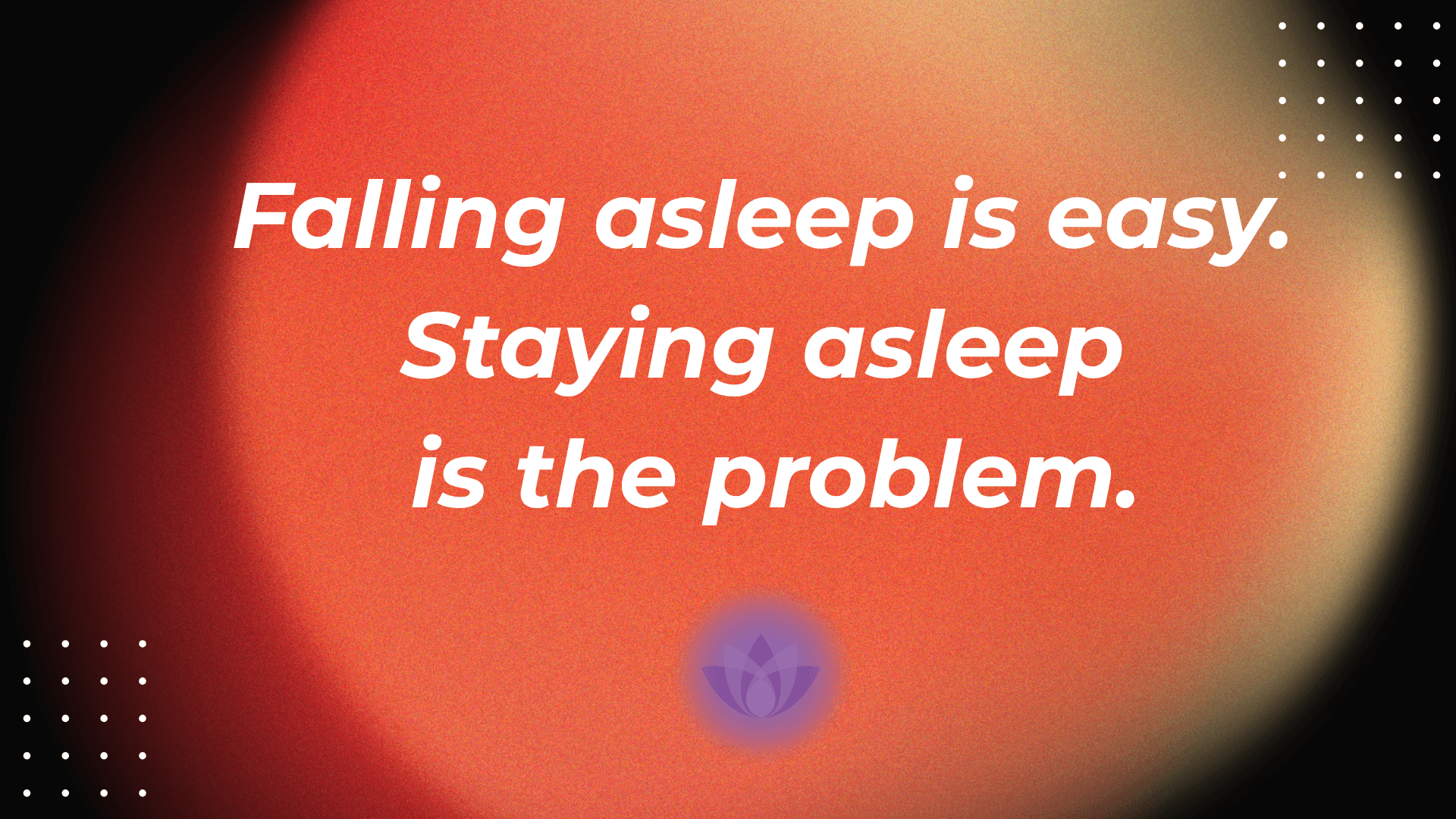 Why You Wake Up at 3 am
