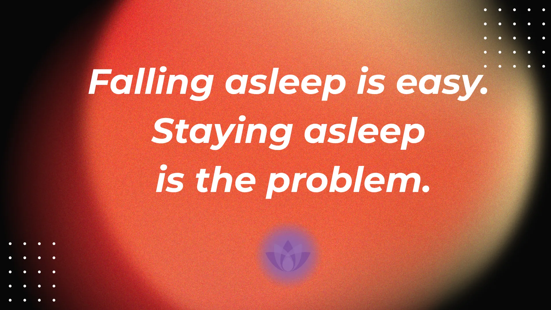 Why You Wake Up at 3 am